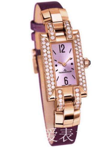 积家女表Extraordinaires 高级珠宝腕表系列缎带/紫色表盘Q4602502