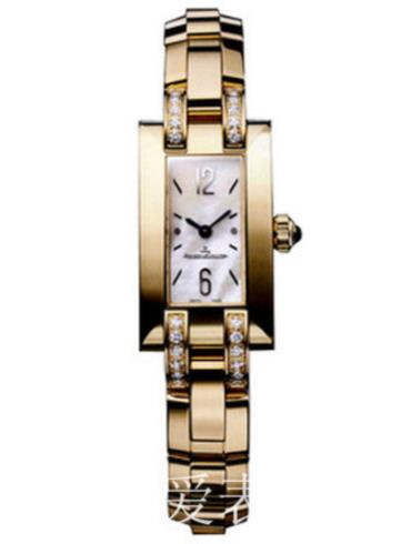 积家女表Extraordinaires 高级珠宝腕表系列18K黄金/白色表盘Q4601184