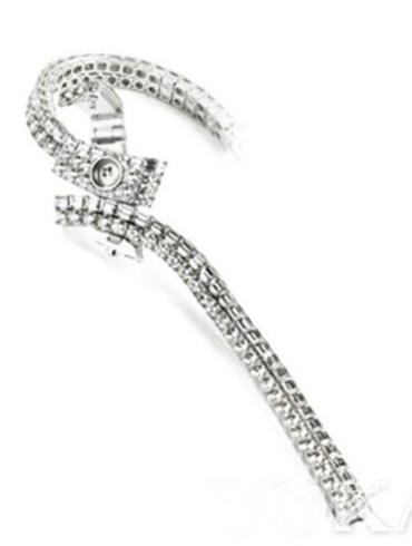 积家女表Extraordinaires 高级珠宝腕表系列白金/白色表盘Q2873301