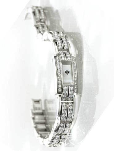 积家女表Extraordinaires 高级珠宝腕表系列白金/银色表盘Q2853301