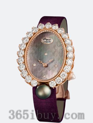 宝玑女表High Jewellery 高级珠宝腕表系列缎带/棕色花纹表盘GJ29BR8924TDT8