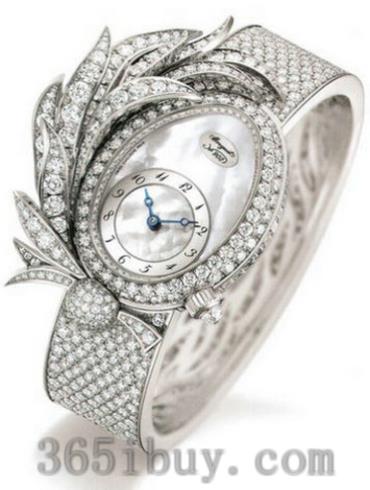 宝玑女表High Jewellery 高级珠宝腕表系列白金/白色表盘GJE15BB20.8924M01