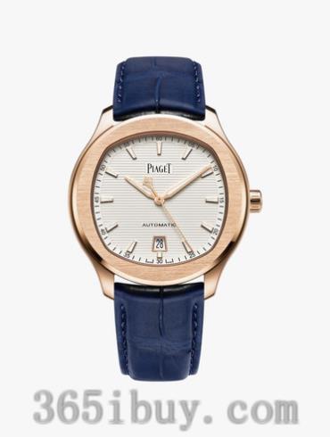 伯爵男表Piaget Polo系列鳄鱼皮/白色表盘G0A43010