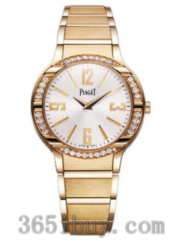 伯爵女表Piaget Polo系列玫瑰金/金色表盘G0A36031