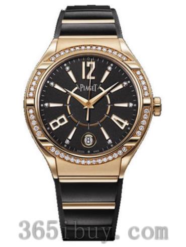 伯爵女表Piaget Polo系列玫瑰金/黑色表盘G0A36013