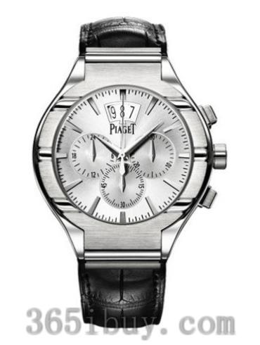 伯爵男表Piaget Polo系列鳄鱼皮/白色表盘G0A32038