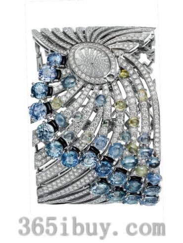 卡地亚女表创意宝石腕表系列白金/白色表盘PI00892
