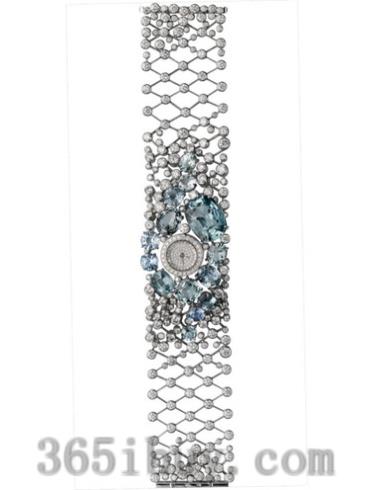 卡地亚女表创意宝石腕表系列白金/白色表盘PI00630