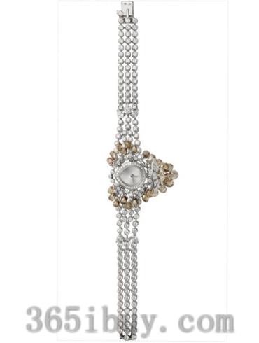 卡地亚女表创意宝石腕表系列白金/白色表盘PI00570