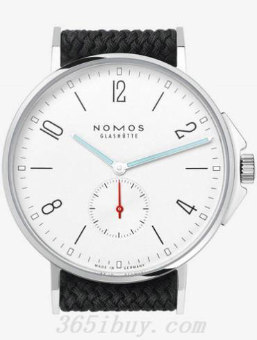 NOMOS男表AHOI系列织带/白色表盘550