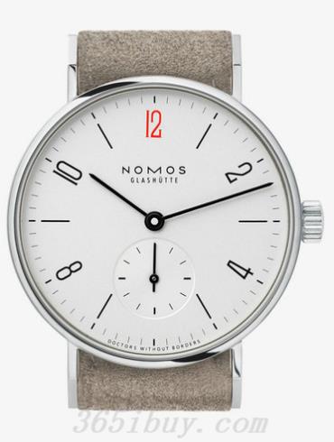 NOMOS女表FOR DOCTORS WITHOUT BORDERS系列马皮/白色表盘123.S3