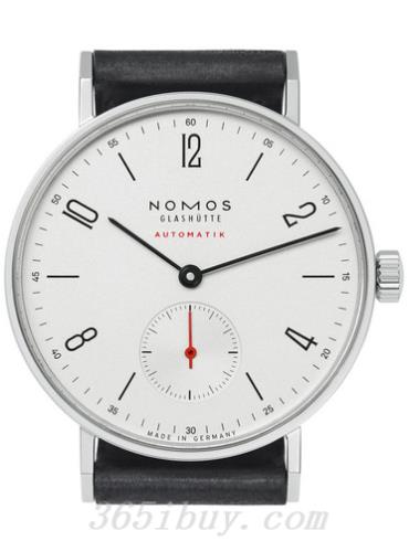 NOMOS男表Tangente系列马皮/白色表盘171