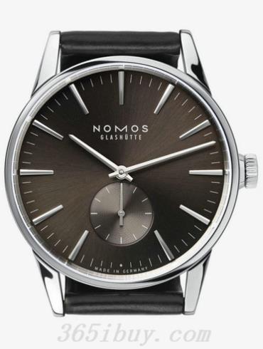 NOMOS男表zurich系列马皮/深棕色表盘823