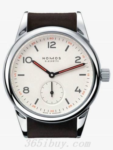 NOMOS男表Club系列马皮/白色表盘771