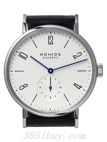 NOMOS男表TANGOMAT系列黑色霍尔文高级科尔多瓦马皮/白色表盘641