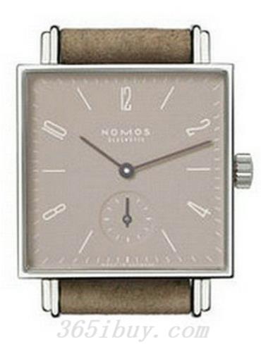 NOMOS女表Tetra系列鹿皮/灰色表盘481