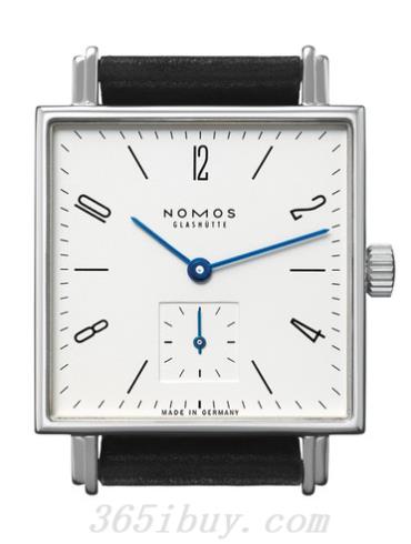 NOMOS女表Tetra系列马皮/白色表盘406