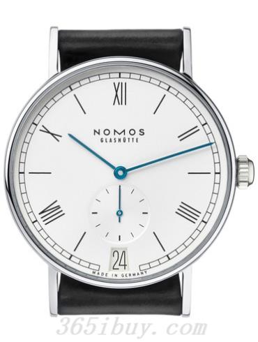 NOMOS男表Ludwig系列黑色霍尔文高级科尔多瓦马皮/白色表盘231