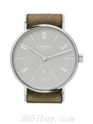 NOMOS女表Tangente系列马皮/黑灰色表盘124