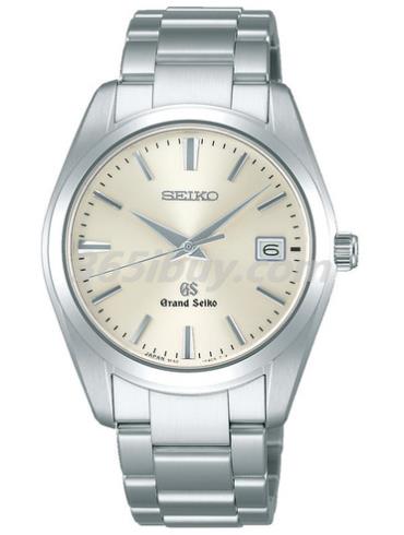 精工女表Grand Seiko系列精钢/米黄色表盘STGF065