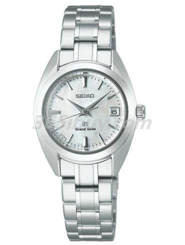 精工女表Grand Seiko系列精钢/白色珍珠贝母表盘STGF075