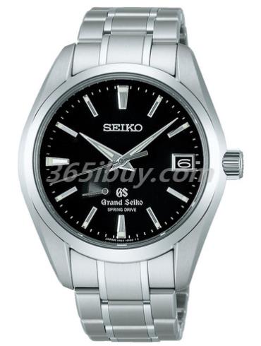 精工男表Grand Seiko系列钛合金/黑色表盘SBGA041