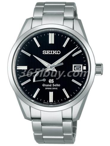 精工男表Grand Seiko系列钛合金/黑色表盘SBGA149