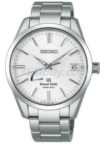 精工男表Grand Seiko系列钛合金/白色表盘SBGA147