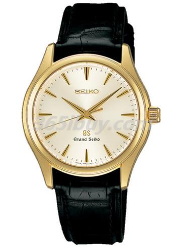 精工男表Grand Seiko系列鳄鱼皮/黄色表盘SBGX038