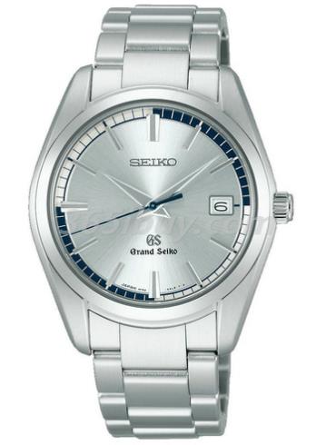 精工男表Grand Seiko系列精钢/银色表盘SBGX071