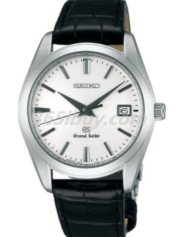 精工男表Grand Seiko系列鳄鱼皮/白色表盘SBGX095