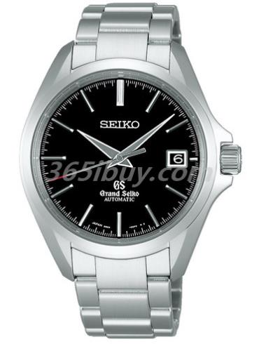 精工男表Grand Seiko系列精钢/黑色表盘SBGR067