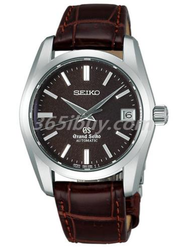 精工男表Grand Seiko系列鳄鱼皮/棕色表盘SBGR089