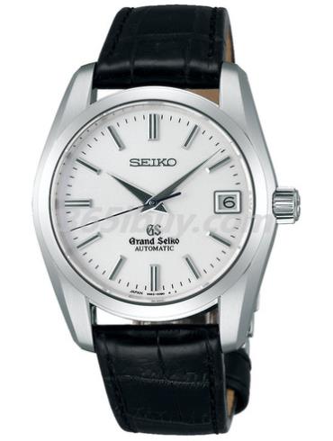 精工男表Grand Seiko系列鳄鱼皮/白色表盘SBGR087