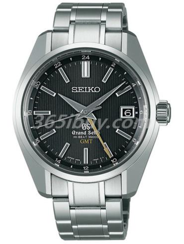 精工男表Grand Seiko系列钛合金/黑色表盘SBGJ013