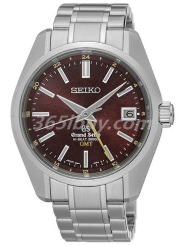 精工男表Grand Seiko系列精钢/红色表盘SBGJ021