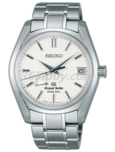 精工男表Grand Seiko系列钛合金/白色表盘SBGA125