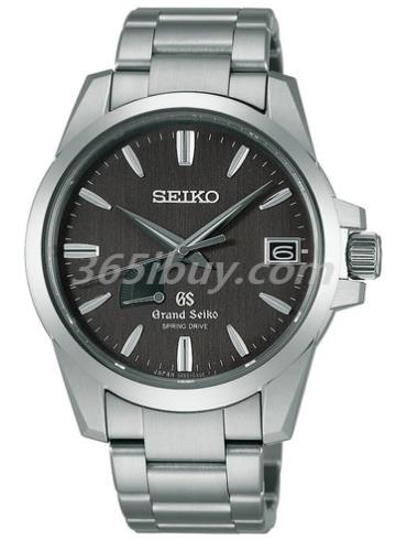 精工男表Grand Seiko系列钛合金/棕色表盘SBGA081