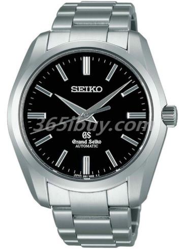 精工男表Grand Seiko系列精钢/黑色表盘SBGR101