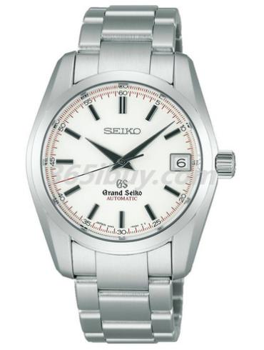 精工男表Grand Seiko系列精钢/白色表盘SBGR071