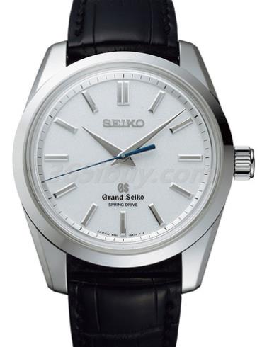 精工男表Grand Seiko系列鳄鱼皮/白色表盘SBGD001