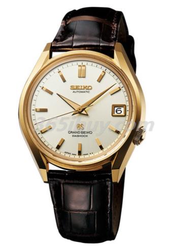 精工男表Grand Seiko系列鳄鱼皮/白色表盘SBGR092