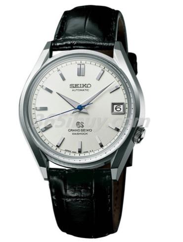 精工男表Grand Seiko系列鳄鱼皮/白色表盘SBGR091