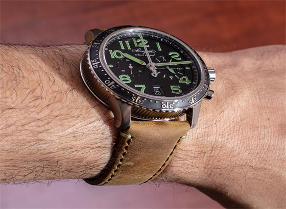 动手实践：宝玑 XXI 型 3815 计时码表钛金属限量版手表
