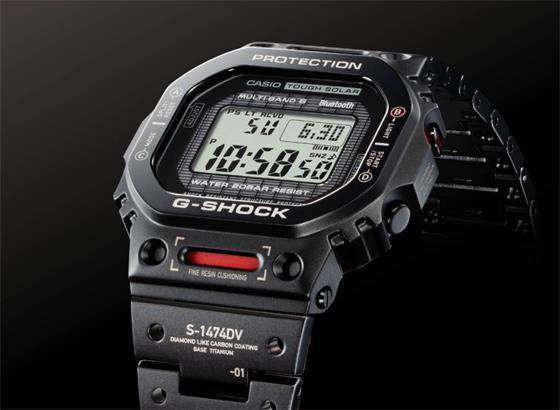 G-Shock 用 GMW-B5000TVA-1 “Titanium Virtual Armor”为全金属系列增添了未来感